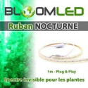Ruban LED nocturne 1m - Pour l\'éclairage nocturne de vos plantes