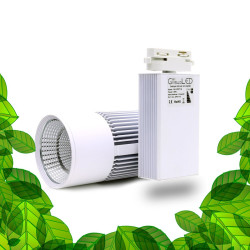 GVL - SPOT 45 - Eclairage horticole LED pour plantes sur RAIL 360°