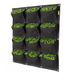 Mur végétal WALL POT 12 poches - 90 x 100cm - Herbes