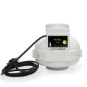 Extracteur d\'air Prima Klima 125mm 1 Vitesse - 420m3/h