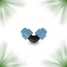 RACCORD COUDE COMPRESSION FF 16 X16mm