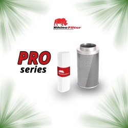Filtre à Charbon Rhino PRO Ø125 /600m3/h/5.3Kg/ H400