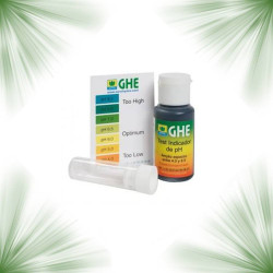 Testeur manuel de pH - GHE - Pour 200 tests Terre/Hydroponie