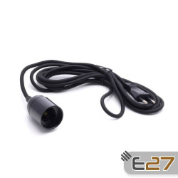 Câble Plug & Play pour ampoule horticole E27