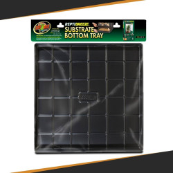 Bac plastique pour paludarium 46x46x5cm