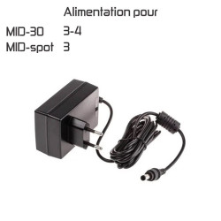 Alimentation pour éclairages MID SKYLIGHT, différentes