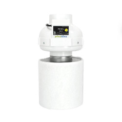 Extracteur Prima Klima - PL125-L - Ø125mm - 360m3/h + Filtre à Charbon Ø125mm Prima Klima - 2