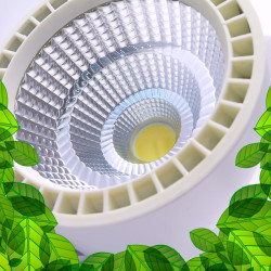 SPOT 35W LED horticole pour plantes et murs végétaux encastrable