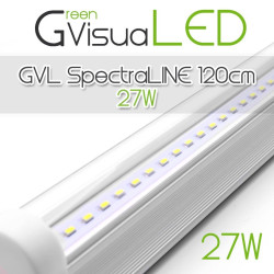 Barre led horticole SpectraLINE 120cm 27W - Eclairage blanc