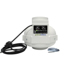 Extracteur Prima Klima - Ø 100mm - 280m3/h - Controleur de température - 40W