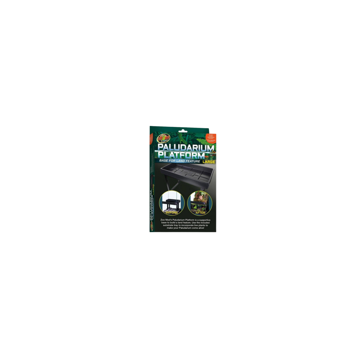 Plateforme Paludarium Small Zoomed | Écosystème Aquatique | BloomLED