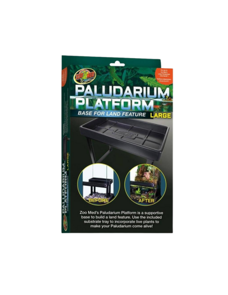 Plateforme Paludarium Small Zoomed | Écosystème Aquatique | BloomLED
