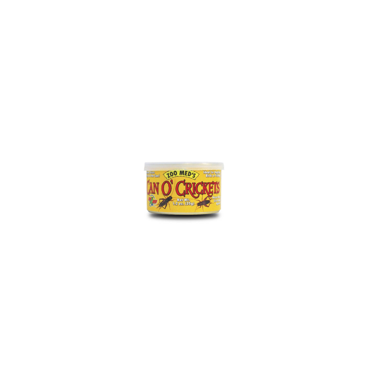 Zoo Med Can O' Crickets 35g | Nourriture Naturelle | BloomLED