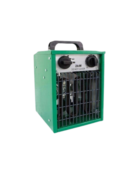 Chauffage soufflant avec thermostat 2000W | FloraLED