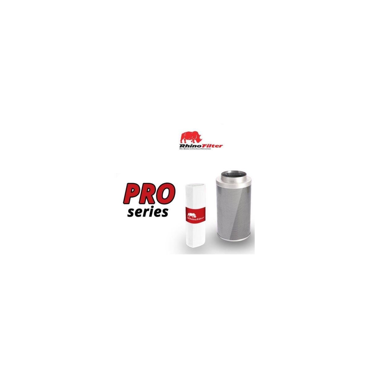 Filtre à Charbon Rhino PRO Ø125 /425m3/h/h/4.1Kg/ H300