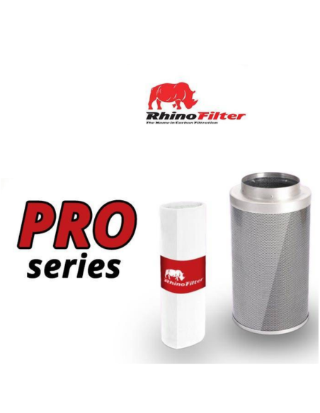 Filtre à Charbon Rhino PRO Ø125 /600m3/h/5.3Kg/H400