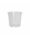 Pot en plastique transparent pour orchidées 17cm de diamètre