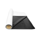 Rouleau de bâche noir et blanc 125 µm - 1mx2m