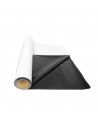 Rouleau de bâche noir et blanc 125 µm - 1mx2m