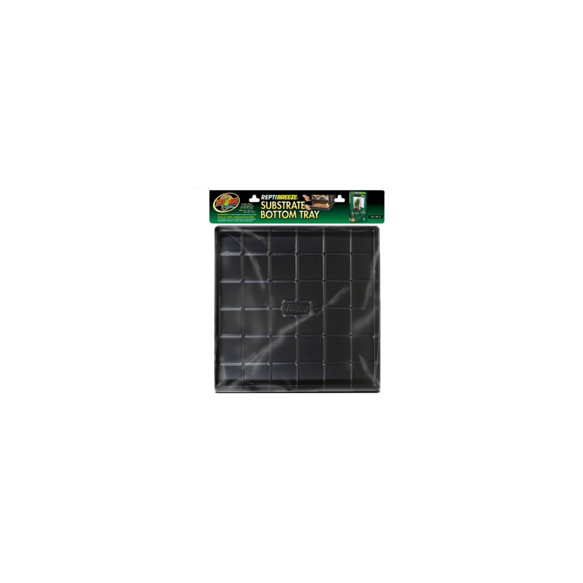 Bac plastique pour paludarium 43.5x43.5 | FloraLED
