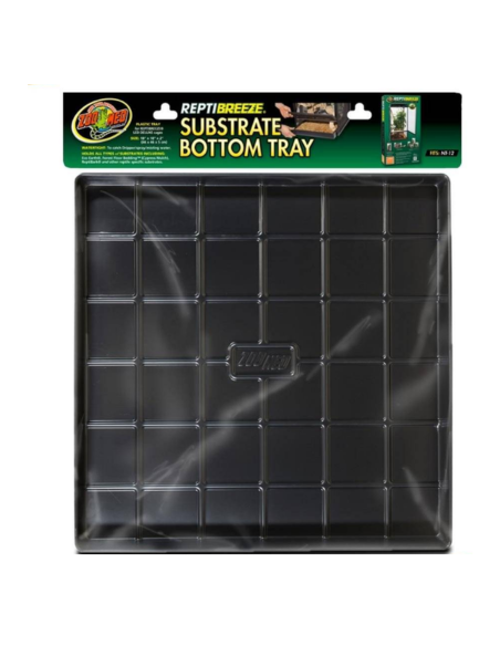 Bac plastique pour paludarium 43.5x43.5 | FloraLED