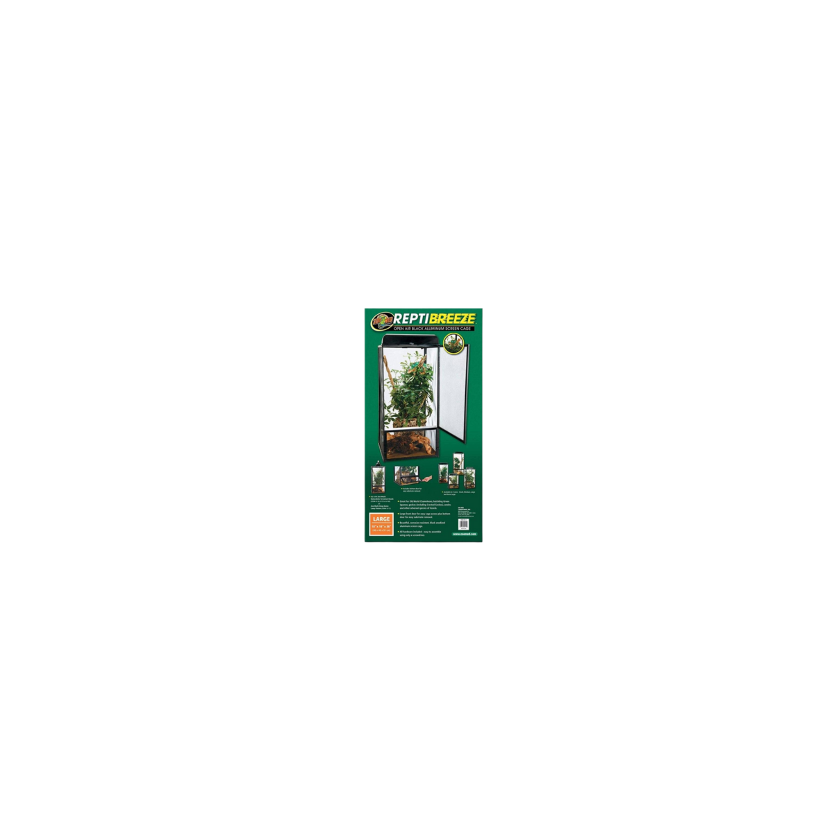 REPTI BREEZE terrarium grillagé 46x46x91cm