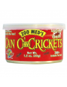 Can O’ mini crickets pour reptile