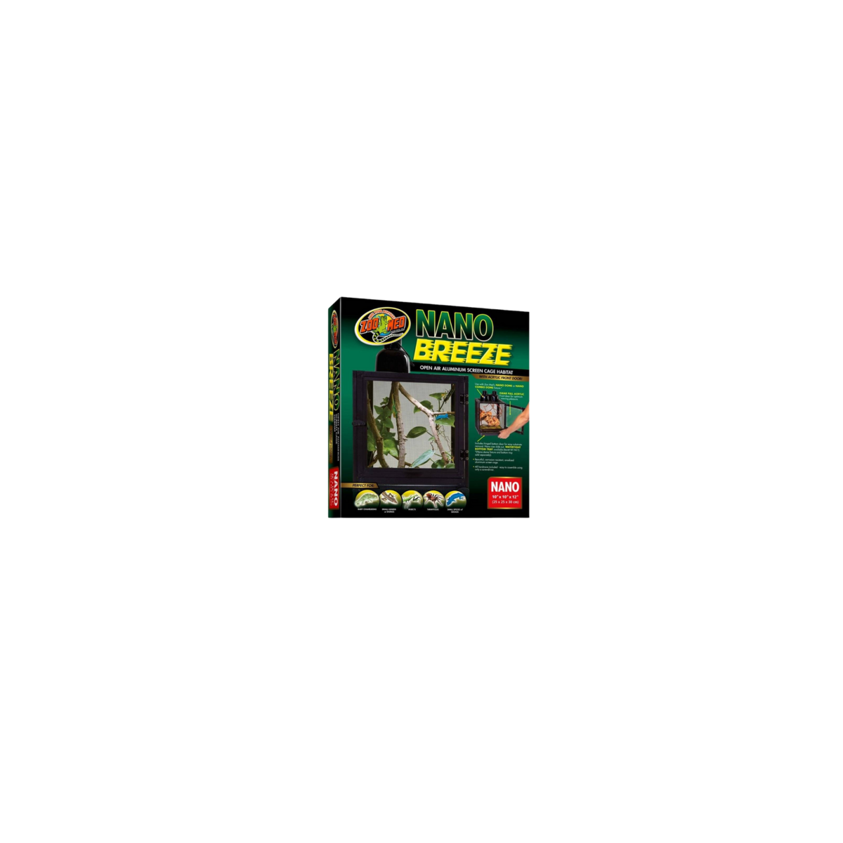 Terrarium en grillage REPTIBREEZE 30x30x30