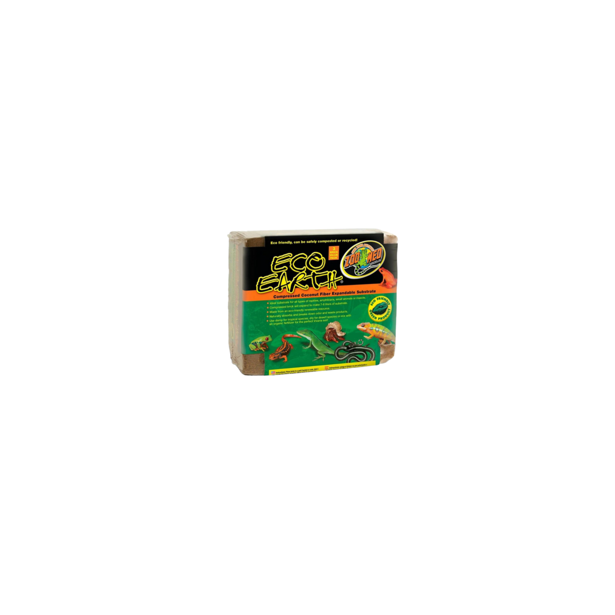 ECO EARTH x3 briques de noix de coco