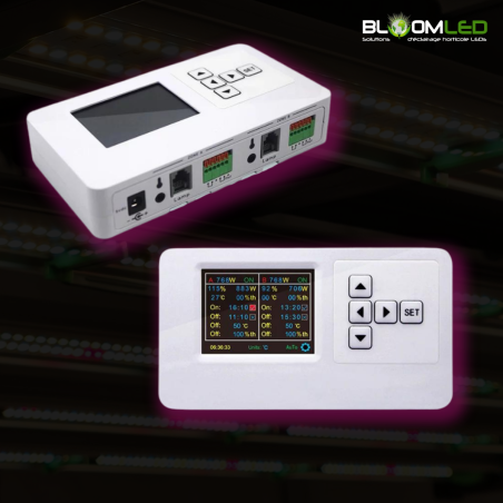 Console de gestion BloomLED lampes horticoles LEDs