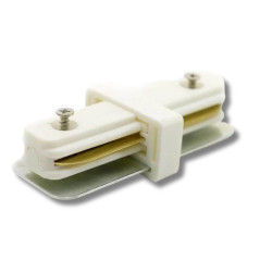 Connecteur droit pour rail