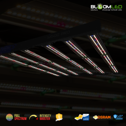 BloomLED - SpectraWILD M500 PRO - Système horticoles LEDs Full Spectrum - 500W - 100x100 - Samsung