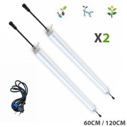 Tube LED Grow 60/120cm - Éclairage Semis-Boutures - Version