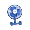 Ventilateur Clivex 23 cm à pince, tête oscillante et puissance de 20 W