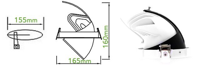 Eclairage horticole LED pour plantes et mur végétal
