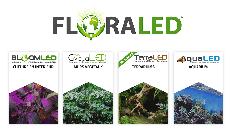 Floraled eclairages horticole aquariophile led